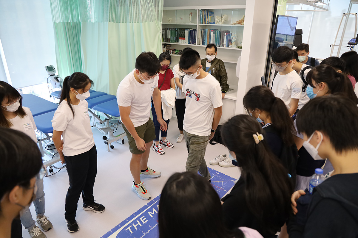 Lab Tour in JUPAS InfoDay